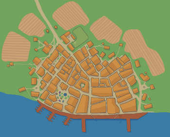 Viren Town Map