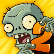 Plants Vs. Zombies™ 2 It's About Time Square Icon (Versions 2.7 to 2.8.3)