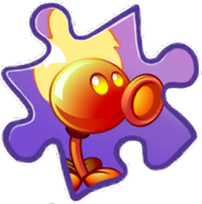 Fire Peashooter Puzzle Piece