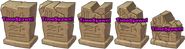 Placeholder design for a scrapped gravestone that would have spawned zombies on a timer