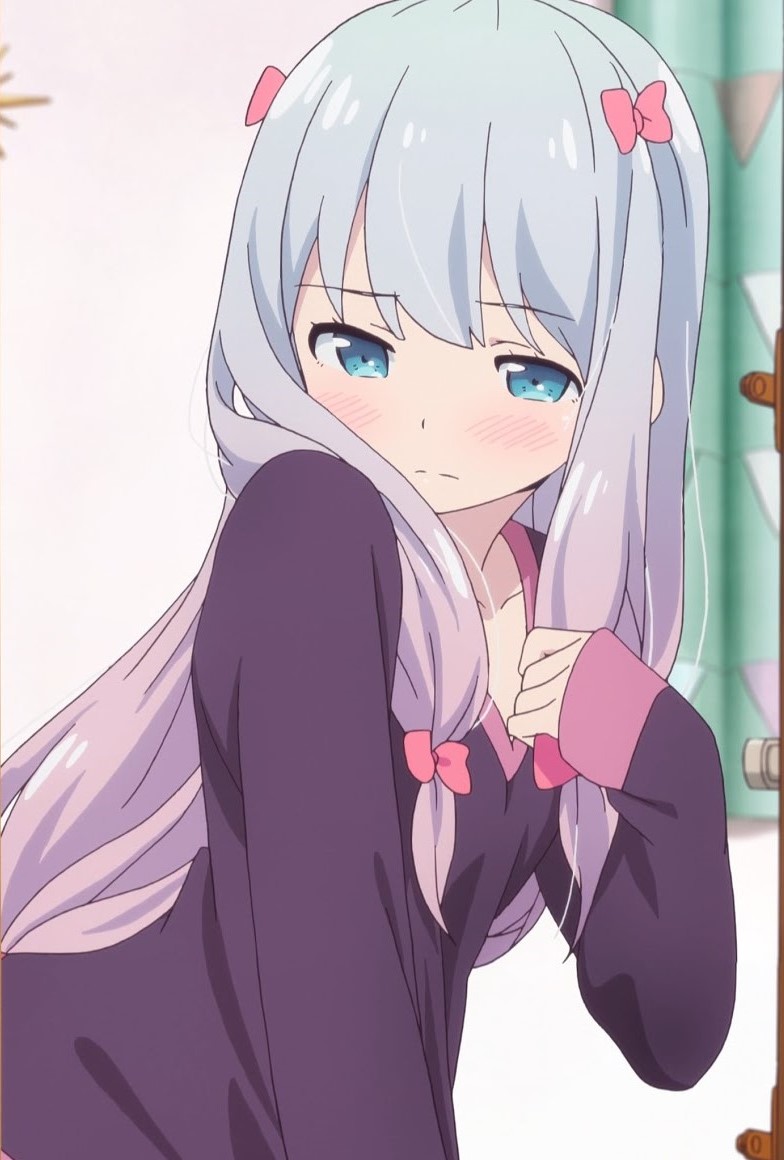 Sagiri from Eromanga-sensei (PNG, transparent background) I'm sure someone  can make this into a Meme. =) - anime girl post - Imgur