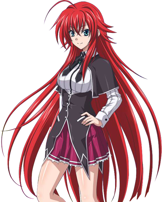 Rias Gremory High School DxD 12 Heroes Of Tutoring Character PNG Clipart  Anime Black Hair Brown