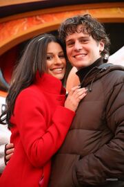 Lea con Jonathan Groff