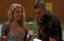 Puck and Quinn food fight♥