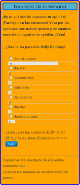 ¿Que te ha parecido Holly Holliday?