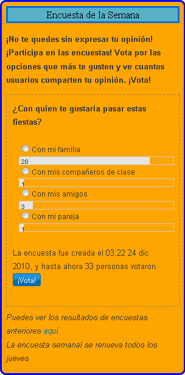 ¿Con quien te gustaría pasar estas fiestas?
