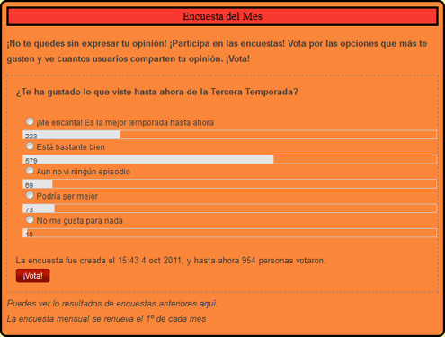 ¿Te ha gustado lo que viste hasta ahora de la Tercera Temporada?