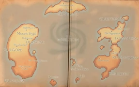 Mapa de Warcraft RPG.