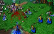 El Azote invadiendo Quel'Thalas