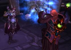 Sylvanas castiga a  por su negligencia.