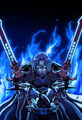 Thassarian en la portada del manga Death Knight.