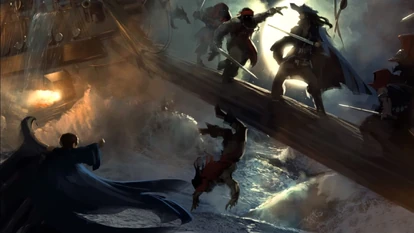 El Surcaolas es abordado por los Ocultos en Desolace