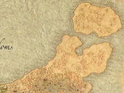 Mapa de Quel'Thalas donde se muestra Zul'Aman como una gran zona