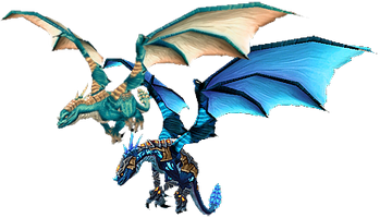 Blue drakes