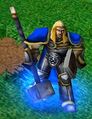 Arthas el paladín en Warcraft III.