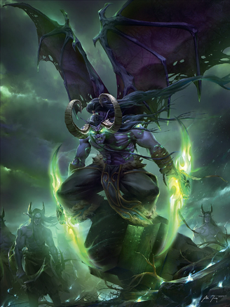 Illidan and demon hunters