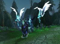 Sylvanas and friends at the Sepulcher