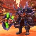 Varok en el Valle de la Fuerza de Orgrimmar.