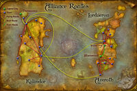 Vanilla Alliance Routes