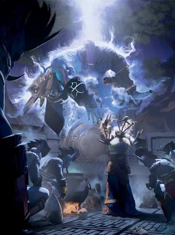 Los Trols Zandalari reviven a Lei Shen, el Rey del Trueno.