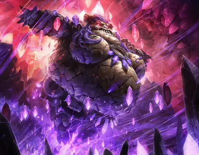 Los Héroes de Azeroth se unen a Therazane durante la reconstrucción del Pilar del Mundo.