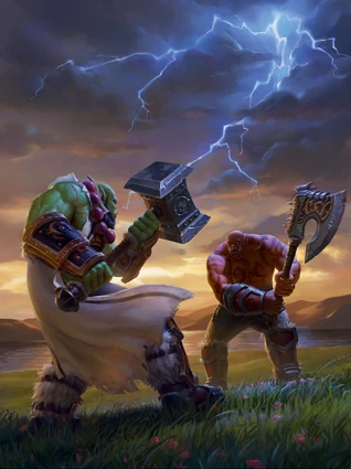 Thrall derrota a Garrosh en las Piedras de la Profecía