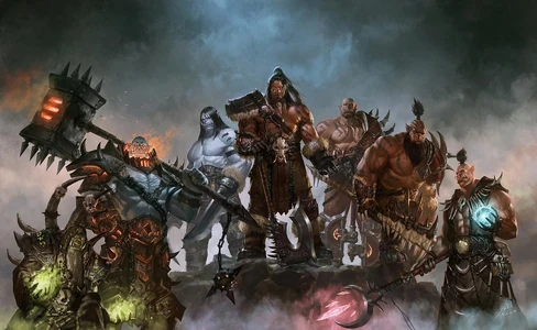 Grommash Grito Infernal conforma la Horda de Hierro.
