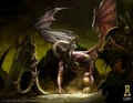 Acabando con Illidan en el TCG.