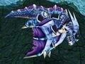 Dragón azul en Warcraft III.