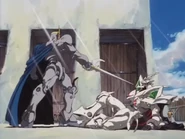 Vs. Escaflowne (episode 3).