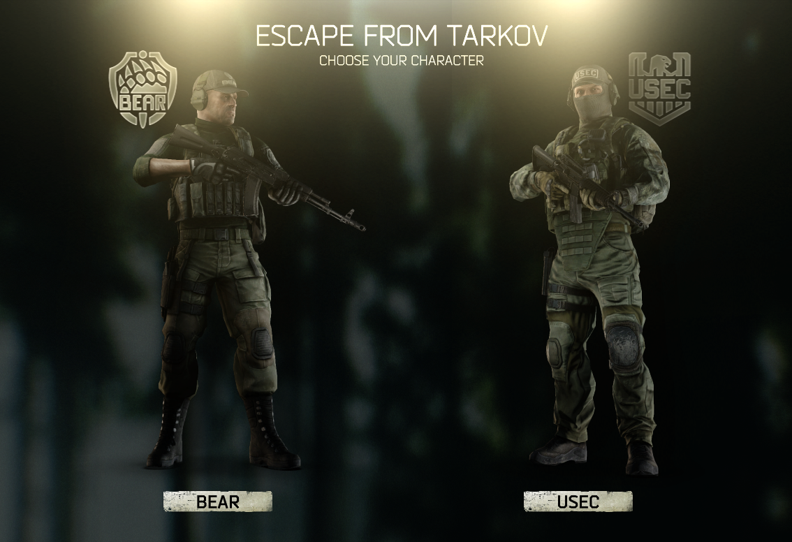 escape from tarkov character creation