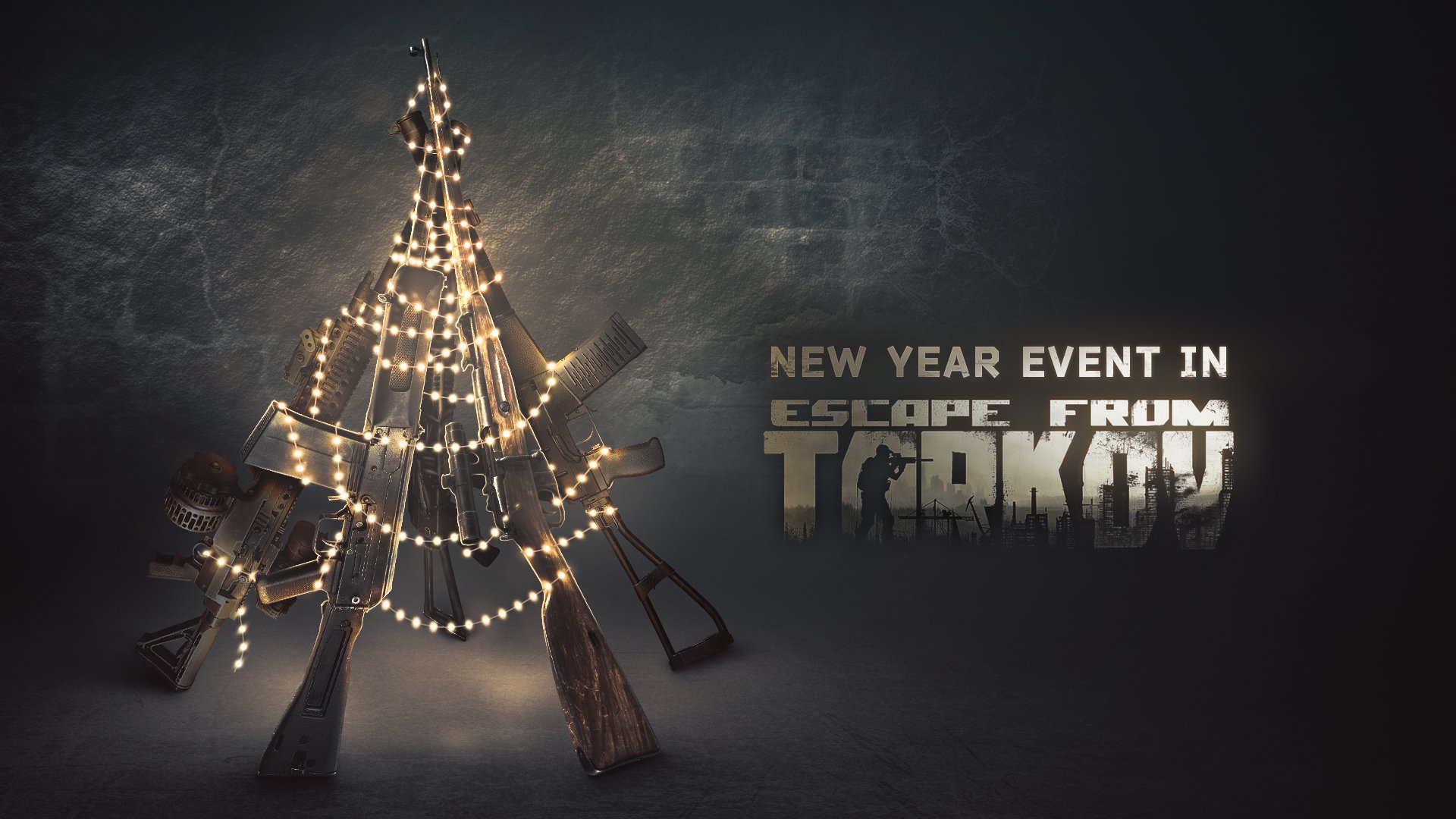 Rock christmas tree. Escape from Tarkov новый год. Эскейп фром Тарков новый год. С новым годом Тарков. Новогодняя елка Тарков.