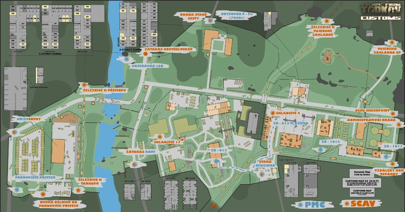 CustomsMapaCZ