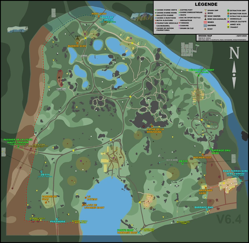 Glory4lyfeWoods map v4 marked FR