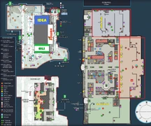 Interchange spawns marked on map