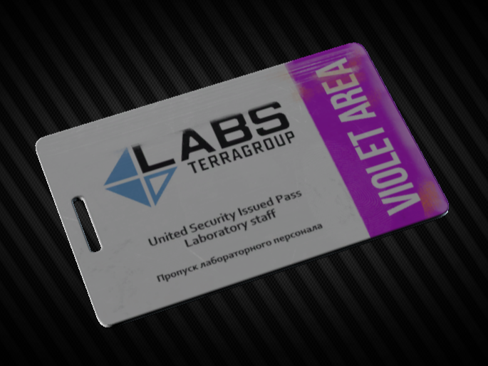 Lab Violet Keycard The Official Escape From Tarkov Wiki - how to get free keycard on roblox 219