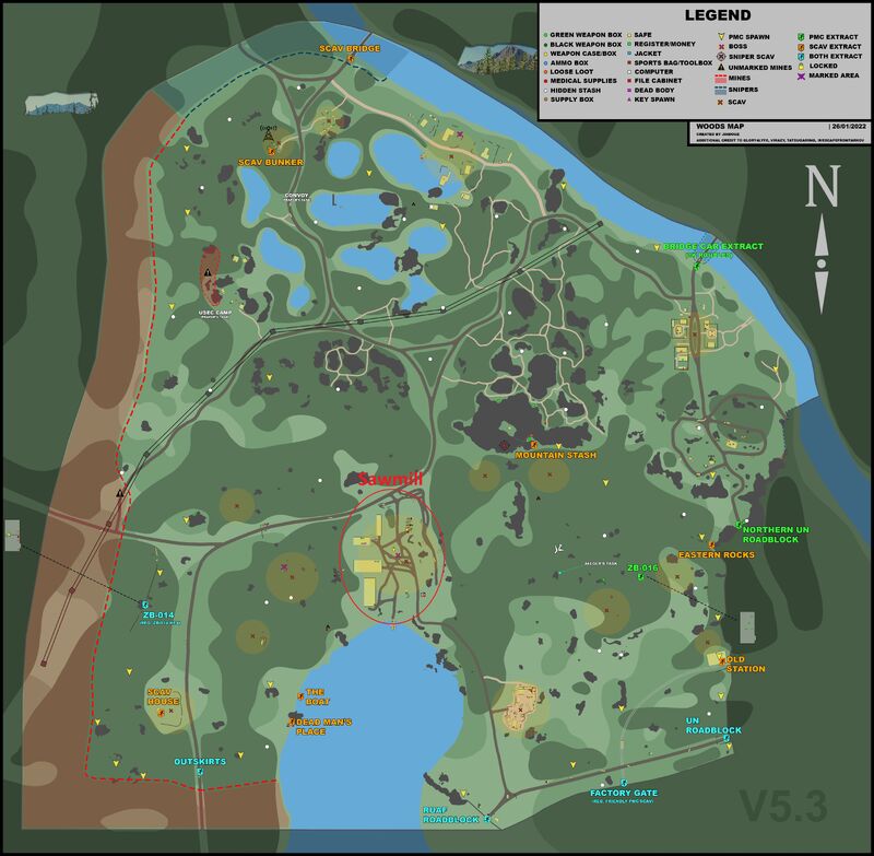 The Huntsman Path - Outcasts - The Official Escape from Tarkov Wiki