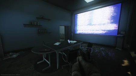 Uvnitř zasedací místnosti