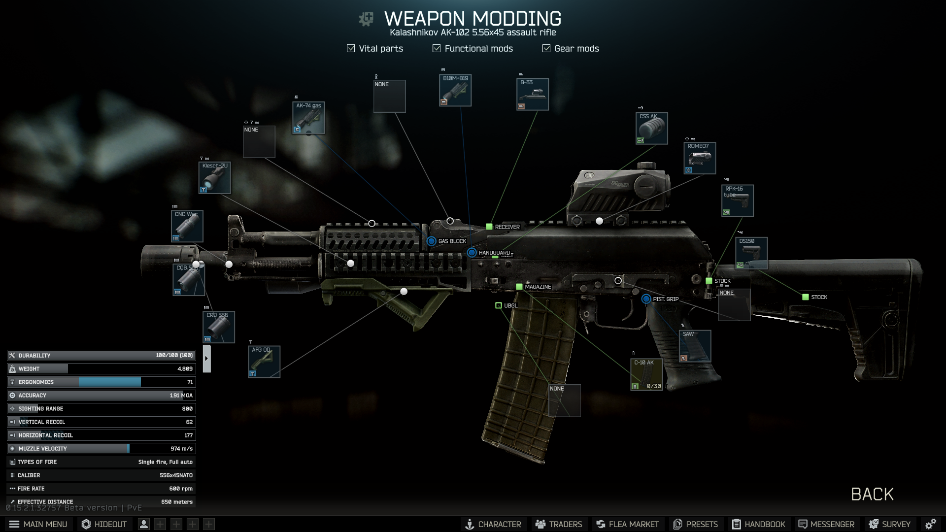 AR-15 Ferfrans CQB 5.56x45 muzzle brake - The Official Escape from Tarkov  Wiki