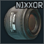 NIXXOR lens icon