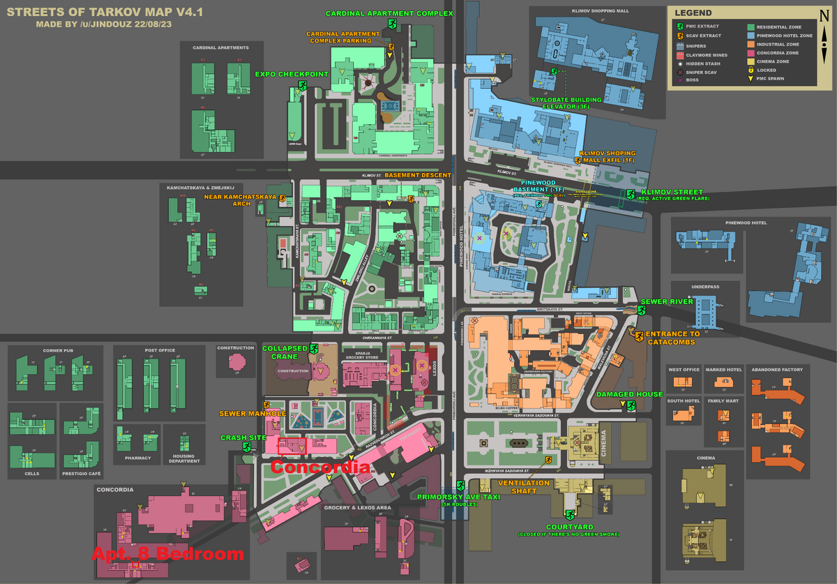 Ключ от дом.кинотеатра в квартире 8 в Concordia — Escape from Tarkov Wiki