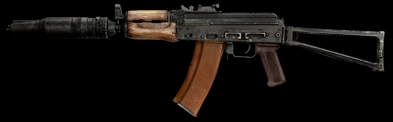 Kalashnikov AKS74UB 5.45x39 assault rifle The Official Escape from
