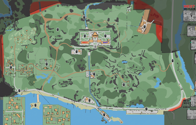 Zones sur la carte où trouver des scavs