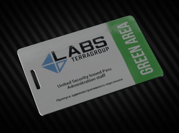 TerraGroup Labs keycard (Green) - The Official Escape from Tarkov ...