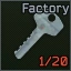 Factory key used