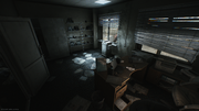 Big red warehouse safe location on Customs