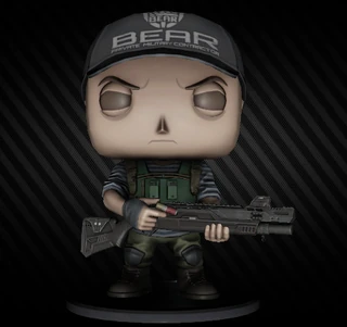 BEAR operative figurine