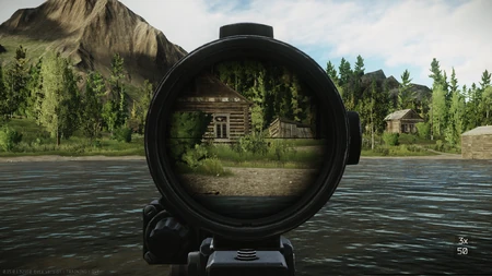 3x reticle in use