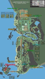 Местоположение, отмеченное на карте