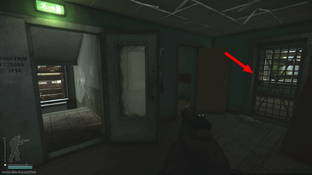 La porte du second arsenal Clé RB-ORB3 au 1er étage